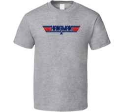 Top Gun Maverick Flight Logo Hangman T Shirt