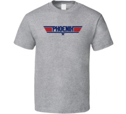 Top Gun Maverick Flight Logo Phoenix T Shirt