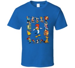 Woody Woodpecker Walter Lantz Cartoon Characters T Shirt