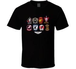 Top Gun Maverick Flight Patches T Shirt