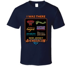 I Was There New Jersey Avengercon T Shirt