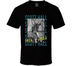Scott Hall 1958 2022 Wrestling Fan T Shirt