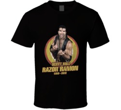 Razor Ramon Scott Hall 1958 2022 Wrestling Fan T Shirt