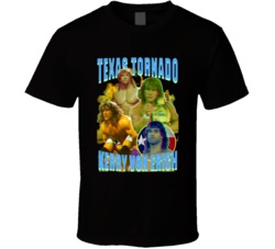 Texas Tornado Kerry Von Erich Wrestling Fan T Shirt