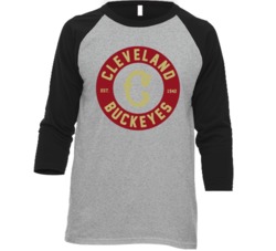 Cleveland Buckeyes Negro League Team Raglan T Shirt