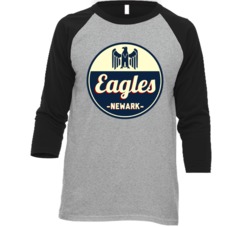 Newark Eagles Negro League Team Raglan T Shirt