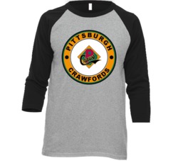 Pittsburgh Crawfords Negro League Team Raglan T Shirt