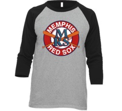 Memphis Red Sox Negro League Team Raglan T Shirt