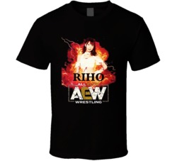 Riho Japanese Professional Wrestler Fan T Shirt