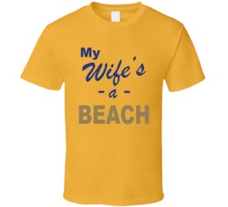 My Wife's A Beach Solar Opposites Terry Tv Show T Shirt