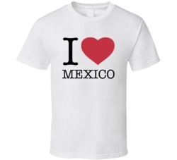 I Heart Love Mexico She Hulk T Shirt