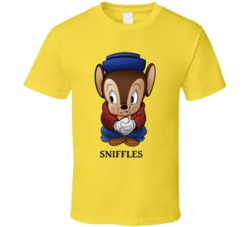Sniffles Merrie Melodies Cartoon Character T Shirt
