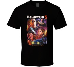 Halloween 5 The Revenge Of Michael Myers Movie T Shirt