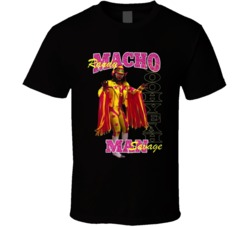 Randy Macho Man Savage Oooh Yeah Wrestling T Shirt