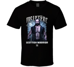 Mcintyre Scottish Warrior Wrestling T Shirt