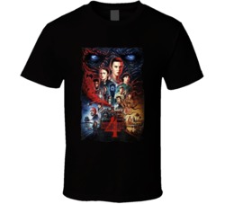 Stranger Things Season 4 Tv Series T Shirt