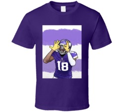 Justin Jefferson Griddy Football T Shirt