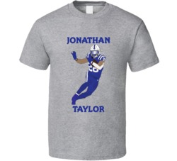 Jonathan Taylor Running Back Indianapolis T Shirt
