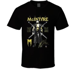Drew Mcintyre Talk Less Clay More Wrestling Fan T Shirt