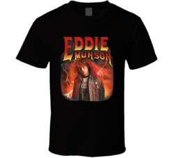 Eddie Munson Stranger Things Character T Shirt