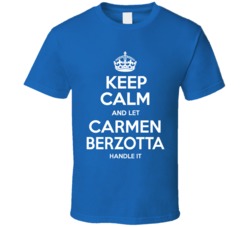 The Bear Keep Calm And Let Carmen Berzotta Handle It T Shirt