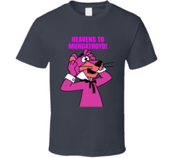 Snagglepuss Heavens To Murgatroyd Cartoon Character T Shirt