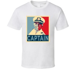 Gavin Mcleod Captain Merrill Stubing The Love Boat Hope Style T Shirt