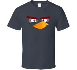 Angry Birds Bomb Big Face T Shirt