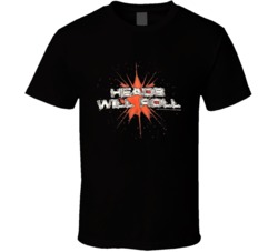 Abyss Heads Will Roll Wrestling Fan T Shirt
