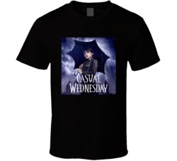 Casual Wednesday Netflix Tv Series T Shirt