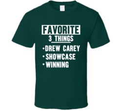 Price Is Right Three Favorite Things Drew Carey Showcase Winning T Shi