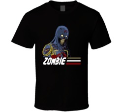 Gi Joe Cobra Commander Zombie T Shirt