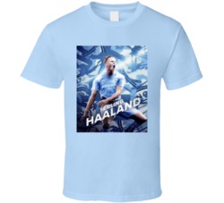 Erling Haaland Machester City Striker T Shirt