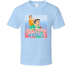 Happy Wheels Video Game T Shirt