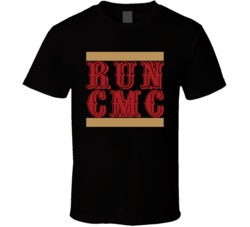 Run Mcm Christian Mccaffery San Francisco Football Sports Fan T Shirt