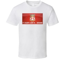 It's Always Sunny In Wrexham Soccer T Shirt