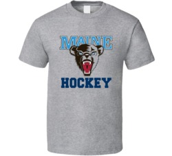 Maine Hockey Sports Fan T Shirt
