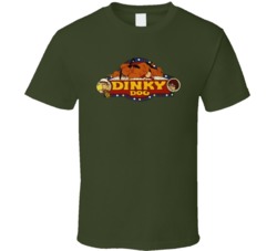 Dinky Dog Hanna Barbera Australian Cartoon T Shirt