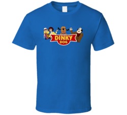 Dinky Dog Hanna Barbera Cartoon T Shirt