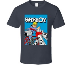 Paperboy Paper Boy Retro Video Game T Shirt
