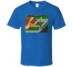 Paperboy Video Game Screen Shot Paper Boy T Shirt
