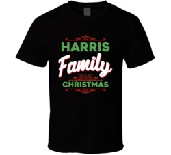 Harris Family Christmas T Shirt