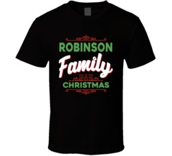 Robinson Family Christmas T Shirt