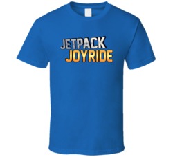 Jetpack Joyride Video Game Fan Logo T Shirt