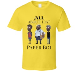 Atlanta All About Dat Paper Boi Cartoon T Shirt