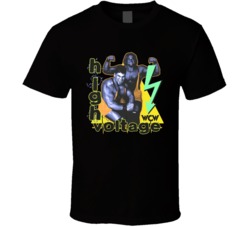 High Voltage Tag Team Wrestling Fan T Shirt