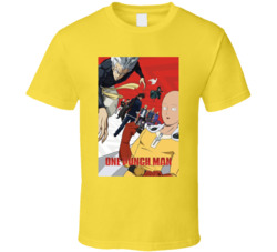 One Punch Man Anime Manga T Shirt