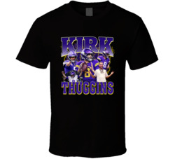 Kirk Thuggins Cousins Minnesota Football Fan T Shirt