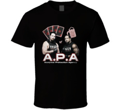 Acolytes Protection Agency Wrestling Fan T Shirt