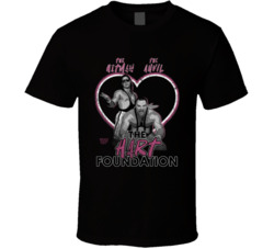 The Hart Foundation The Hitman The Anvil Wrestling Fan T Shirt